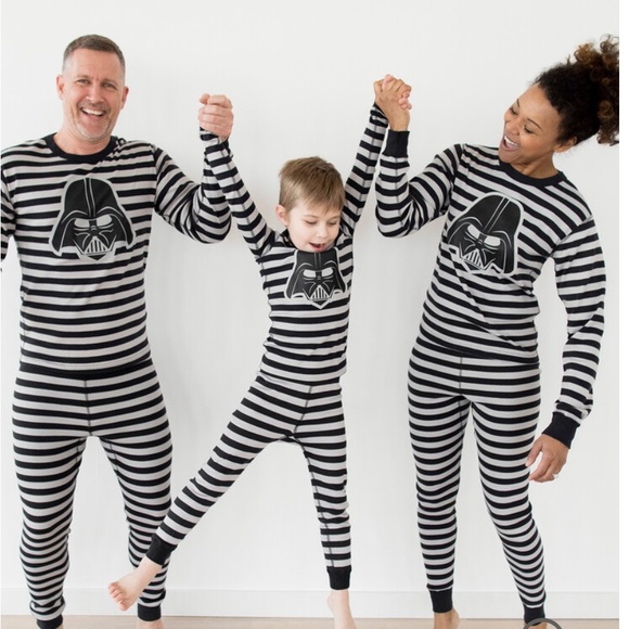 Hannah Anderson Star Wars Darth Vader LS Striped Organic Cotton Tshirt Xsmall - Picture 2 of 3